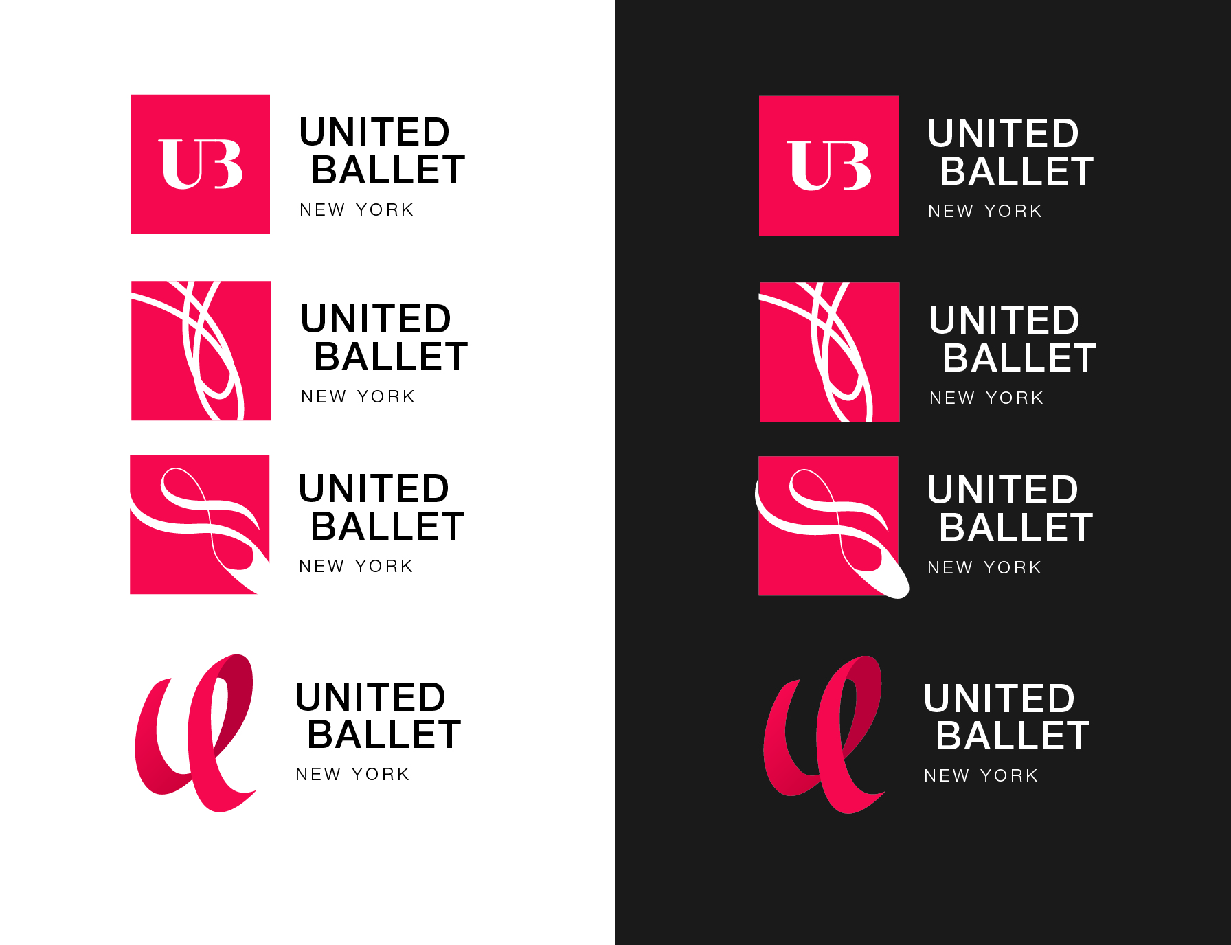 Логотип проекта "Русский балет в NY"